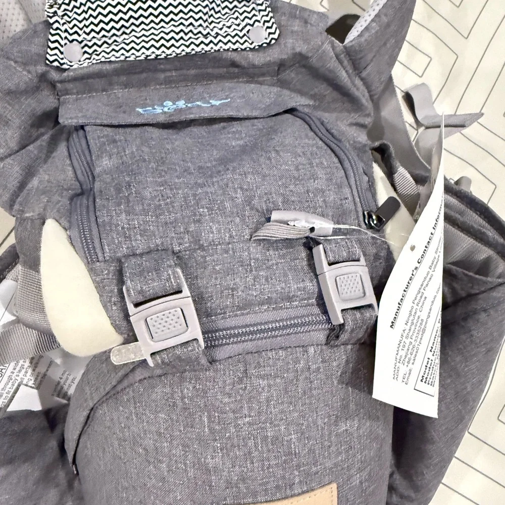 NWT Bear Baby Grey 6-in-1